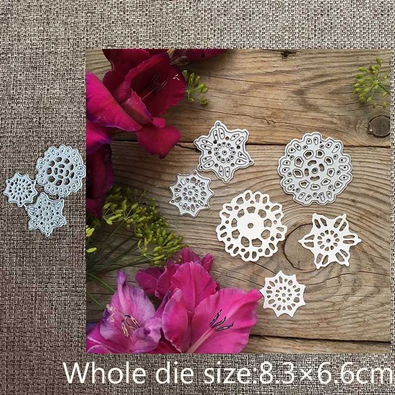 New Design Craft Metal stencil mold Cutting Die 3pcs flowers ring decoration scrapbook die cuts Album Paper Card Craft Embossing 
New Design Craft Metal stencil mold Cutting Die 3pcs flowers ring decoration scrapbook die cuts Album Paper Card Craft Embossing