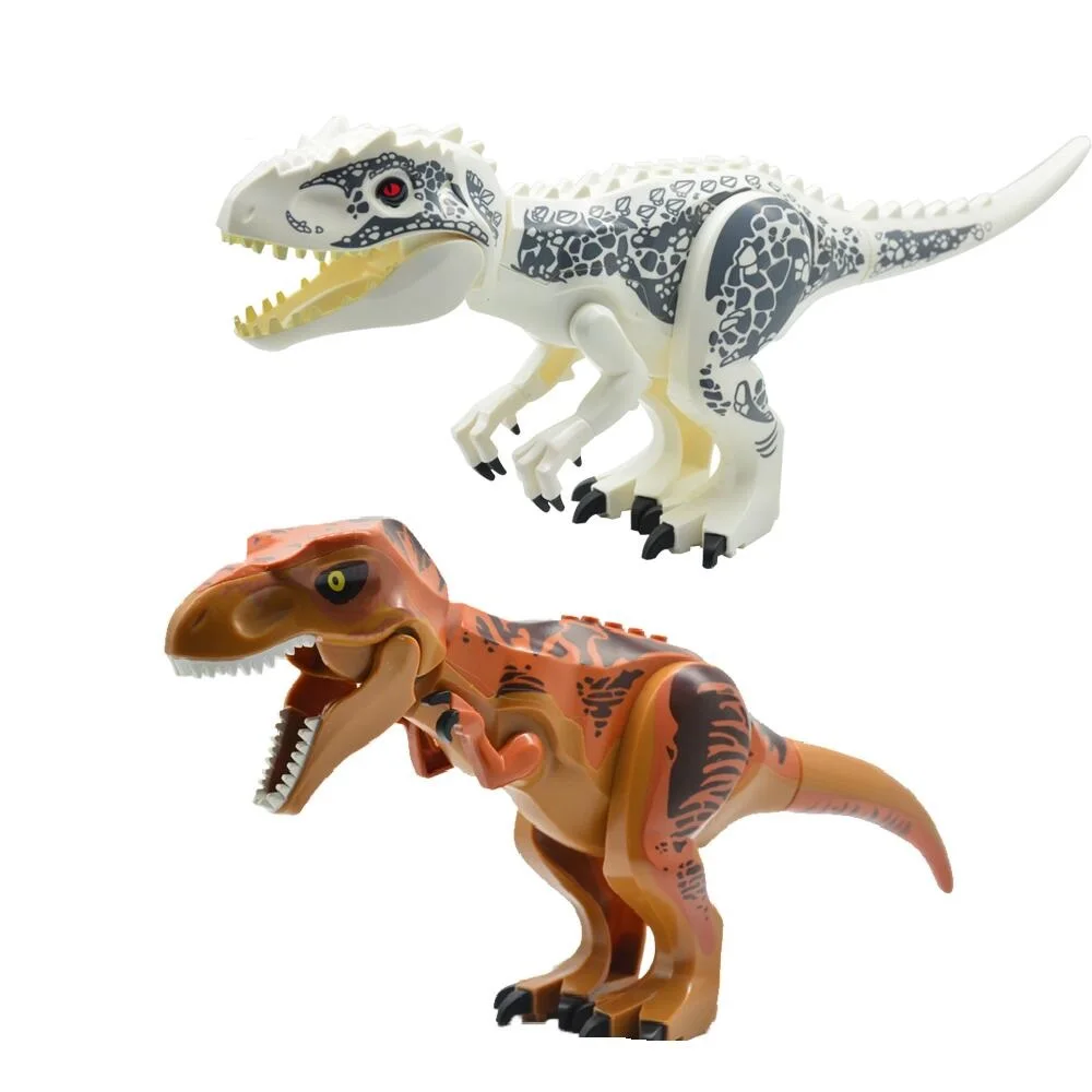 Single Sale World Building Blocks Dinosaur Tyrannosaurus Carnotaurus Lizard Action Figures Toys For Children KF911 KF912
Single Sale World Building Blocks Dinosaur Tyrannosaurus Carnotaurus Lizard Action Figures Toys For Children KF911 KF912