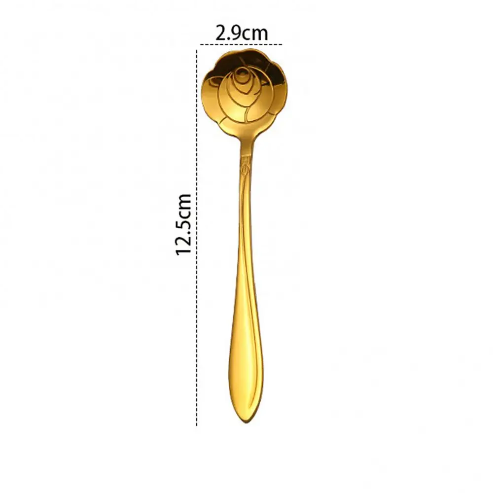 Creative Stainless Steel Flower Shape Dessert Coffee Stirring Spoon Tableware Coffee Stirring Spoon
Creative Stainless Steel Flower Shape Dessert Coffee Stirring Spoon Tableware Coffee Stirring Spoon