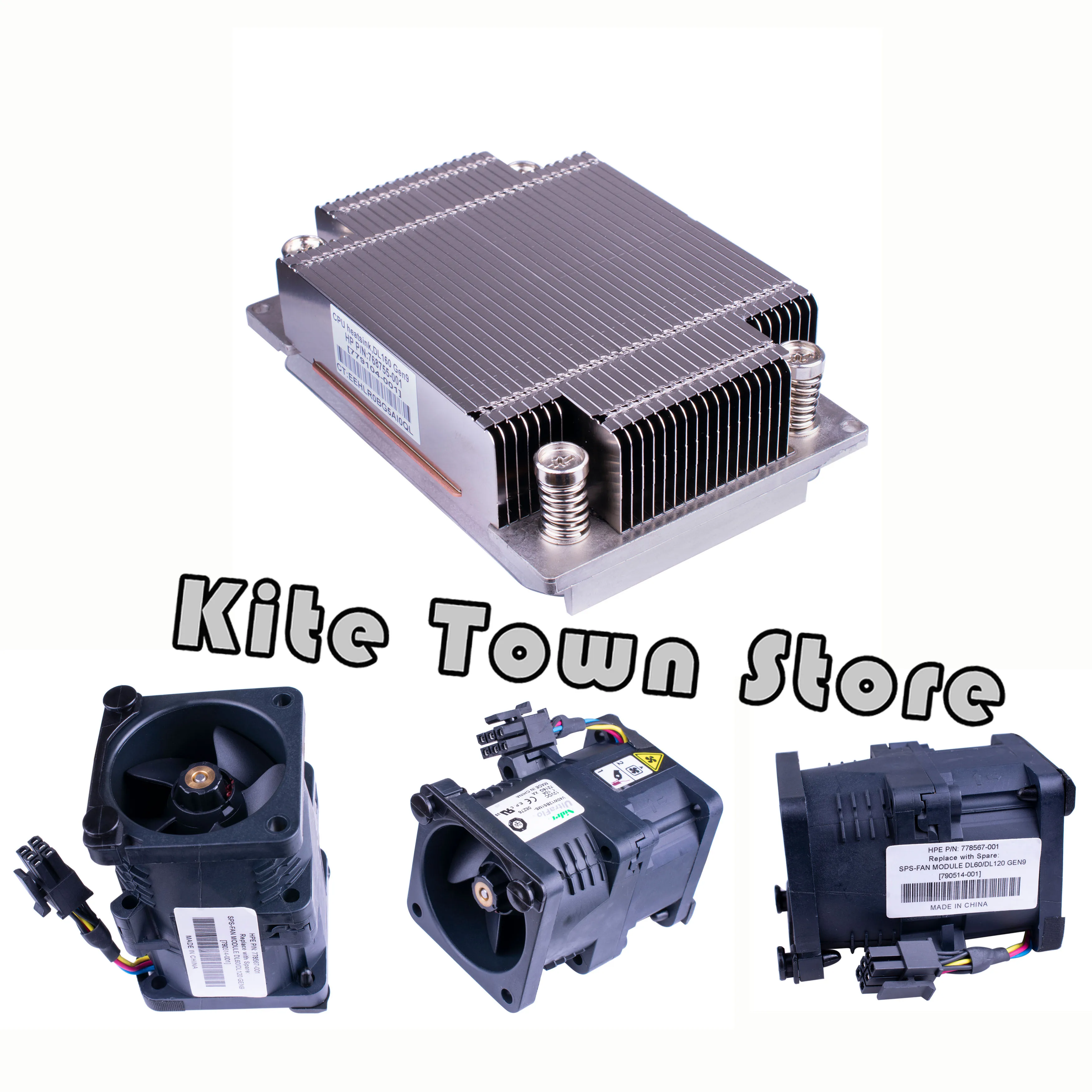 For HP ProLiant DL160 DL120 GEN9 G9 CPU Cooler Heatsink & 3x Fan 778572-001 US Stock
For HP ProLiant DL160 DL120 GEN9 G9 CPU Cooler Heatsink & 3x Fan 778572-001 US Stock