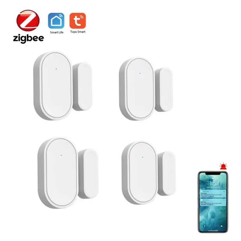 1/4 шт. Tuya Smart Home WiFi датчик для двери Zigbee умный дверной сенсор открытой двери включить/выключить запись детектор работает с Alexa Google Home
1/4 шт. Tuya Smart Home WiFi датчик для двери Zigbee умный дверной сенсор открытой двери включить/выключить запись детектор работает с Alexa Google Home