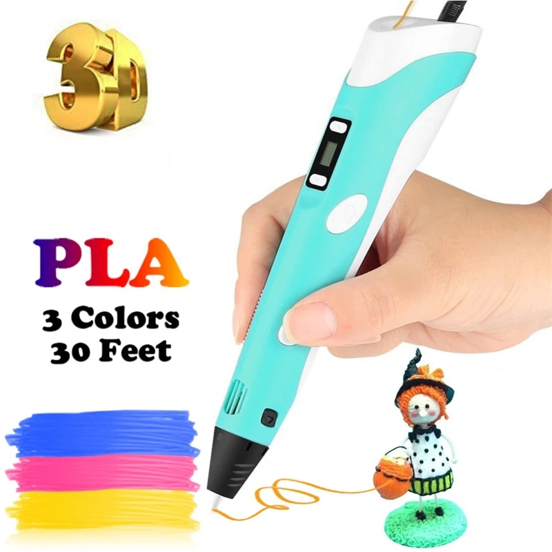3D Printing Pen 2nd Generation Impresora 3D Imprimante Caneta Pencil PLA Filament for Kid Adult DIY Birthday Gift
3D Printing Pen 2nd Generation Impresora 3D Imprimante Caneta Pencil PLA Filament for Kid Adult DIY Birthday Gift