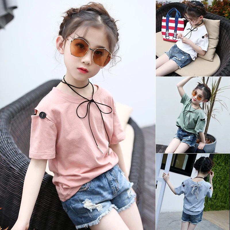 Kids Shirts Children Clothing New Summer children Short Sleeve T Shirts Cotton Tops Strapless Tees
Kids Shirts Children Clothing New Summer children Short Sleeve T Shirts Cotton Tops Strapless Tees