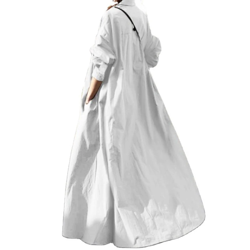 YLDSGS Autumn Stylish Women Vintage Long Sleeve Loose Sundress 2021 Casual Long Maxi Dress Kaftan Femme Solid Party Vestido Robe
YLDSGS Autumn Stylish Women Vintage Long Sleeve Loose Sundress 2021 Casual Long Maxi Dress Kaftan Femme Solid Party Vestido Robe