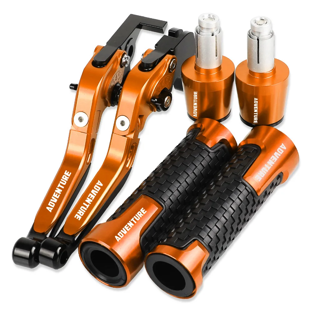 FOR 990Adventure 990 Adventure 990 ADV 2009 Motorcycle Accessories CNC Adjustable Brake Clutch Lever Handlebar Handle Grips End
FOR 990Adventure 990 Adventure 990 ADV 2009 Motorcycle Accessories CNC Adjustable Brake Clutch Lever Handlebar Handle Grips End