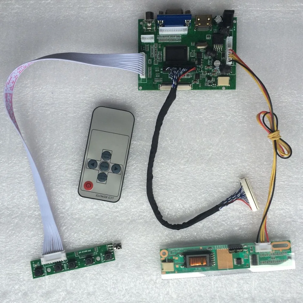 Комплект платы контроллера VGA для B121EW07/LTN121AT02/LTN121W1/LTN121W3 12 1 "1280 × 800 ЖК экран с