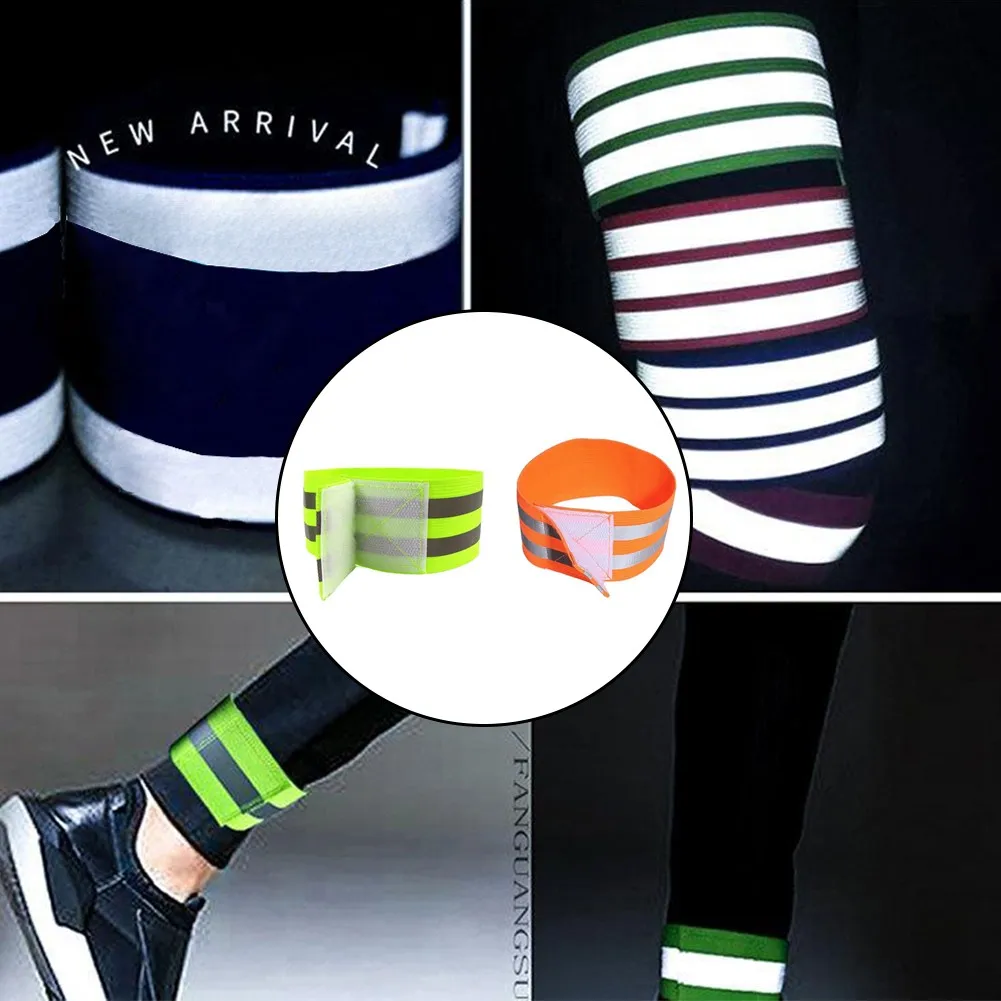 Reflective Fluorescent Bands Printing Arm Bands Reflective Elastic Wristband Safety Signs For Running Jogging Cycling Walking
Reflective Fluorescent Bands Printing Arm Bands Reflective Elastic Wristband Safety Signs For Running Jogging Cycling Walking