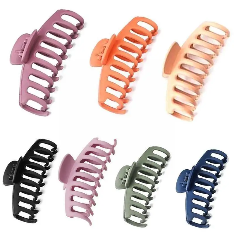 Korean Color Large Hair Claws Elegant Acrylic Hairpins Barrette Crab Hair Clips Accessories For Women Headwear Girls Hair M4R7
Korean Color Large Hair Claws Elegant Acrylic Hairpins Barrette Crab Hair Clips Accessories For Women Headwear Girls Hair M4R7