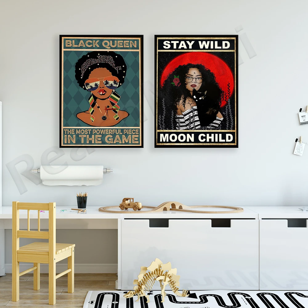 Love cats prints, black girls and cats posters, keep the wild moon children, black queen portraits, african american girls poste
Love cats prints, black girls and cats posters, keep the wild moon children, black queen portraits, african american girls poste