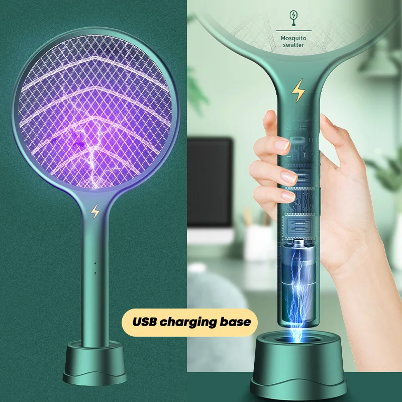 Electric USB Mosquito Electric Rechargeable Summer Fly Swatter LED Bug Zapper Anti Mosquito Outdoor Indoor Mosquitos Killer Lamp
Electric USB Mosquito Electric Rechargeable Summer Fly Swatter LED Bug Zapper Anti Mosquito Outdoor Indoor Mosquitos Killer Lamp