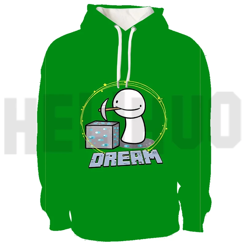 3D Dream Smp толстовка унисекс Повседневная одежда для пары милый аниме Harajuku Свитшот мужской крутой спортивный костюм в стиле хип-хоп женский ...
3D Dream Smp толстовка унисекс Повседневная одежда для пары милый аниме Harajuku Свитшот мужской крутой спортивный костюм в стиле хип-хоп женский ...