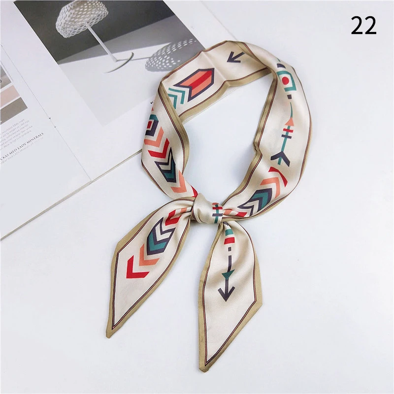 Satin DIY Print Small Scarf Women Riband Handle Bags Scarf Narrow Long Wrist Small Ribbon Fashion Hair Band Ladies Scarves Wraps
Satin DIY Print Small Scarf Women Riband Handle Bags Scarf Narrow Long Wrist Small Ribbon Fashion Hair Band Ladies Scarves Wraps