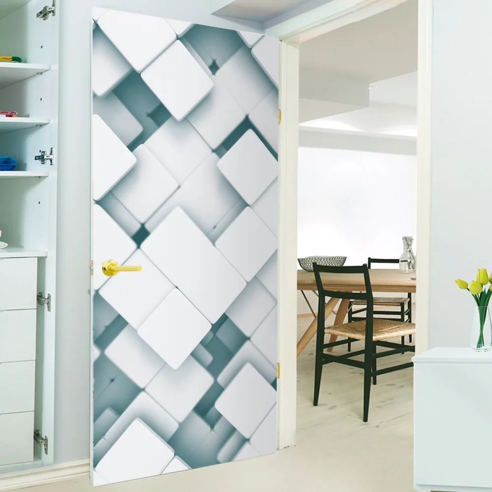 Creative 3D Door Sticker Decoration Porta Wardrobe Renovation Decal Home Design Improvement PVC Self Adhesive Peel and Stick
Creative 3D Door Sticker Decoration Porta Wardrobe Renovation Decal Home Design Improvement PVC Self Adhesive Peel and Stick