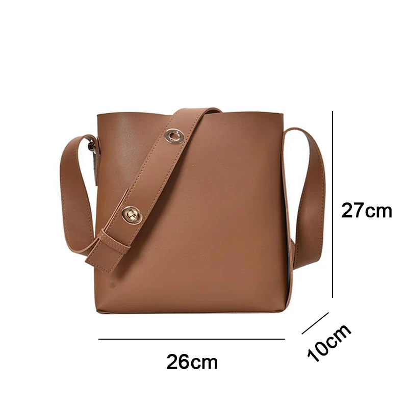 Tote Crossbody Bag Women Designer Shoulder Bag Female Handbag Purse Fashion 2021 New PU Leather Solid Color Bucket High Capacity
Tote Crossbody Bag Women Designer Shoulder Bag Female Handbag Purse Fashion 2021 New PU Leather Solid Color Bucket High Capacity