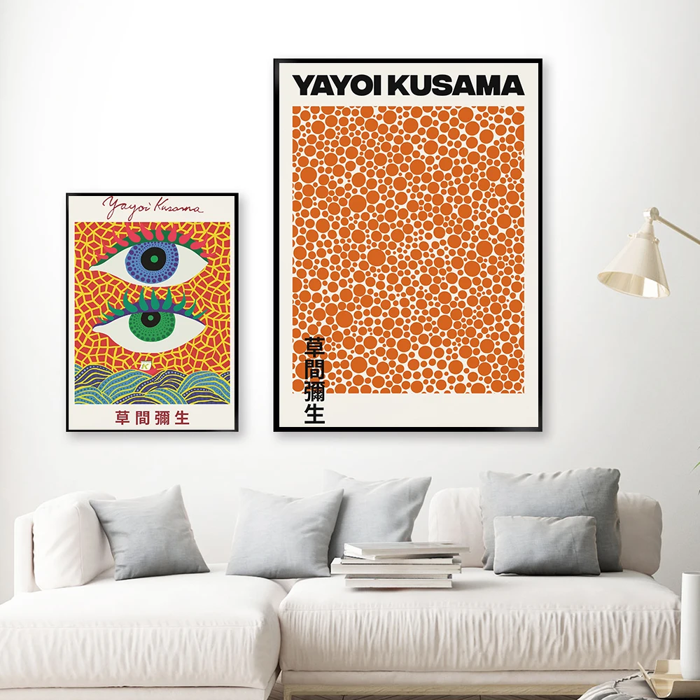 Vintage Eyes Poster Japanese Style Canvas Painting Yayoi Kusama Art Print Ocean Abstract Wall Picture For Living Room Home Decor
Vintage Eyes Poster Japanese Style Canvas Painting Yayoi Kusama Art Print Ocean Abstract Wall Picture For Living Room Home Decor