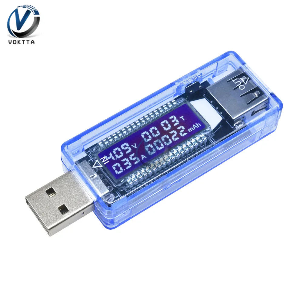 USB тестер для внешнего аккумулятора 3 5 7 в 0 А|Измерители напряжения| |