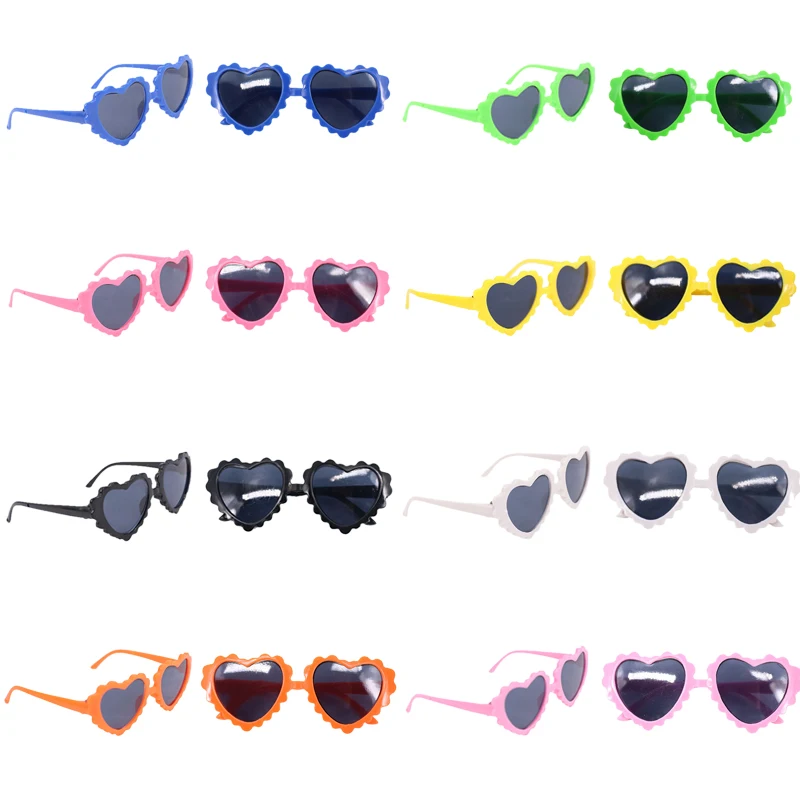 Doll Sunglasses Heart Shape Frame And Sun Frame For 18 Inch American&43 Cm Baby New Born Doll Girls Toy Russia,Festival Gift
Doll Sunglasses Heart Shape Frame And Sun Frame For 18 Inch American&43 Cm Baby New Born Doll Girls Toy Russia,Festival Gift