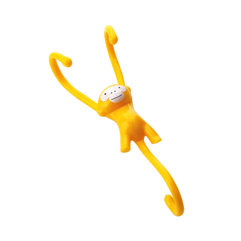 Creative Little Monkey Shape One-handed Two-hand Hook Creative Kitchen Cabinet S-shaped Rack Bathroom Plastic Wall Hanging
Creative Little Monkey Shape One-handed Two-hand Hook Creative Kitchen Cabinet S-shaped Rack Bathroom Plastic Wall Hanging