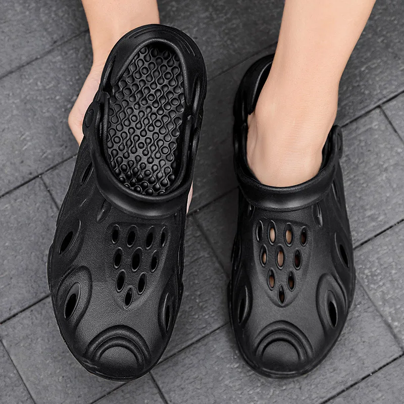 2021 Summer New Outdoor Breathable Slippers All-match Men's Comfortable Men's Personality Non-slip Casual Soft-soled Sandals
2021 Summer New Outdoor Breathable Slippers All-match Men's Comfortable Men's Personality Non-slip Casual Soft-soled Sandals