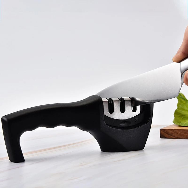 1Pcs Stainless Supplies Removable Stainless Steel/ABS Kitchen Accessories Portable Black Outdoors Tool Knife Sharpener
1Pcs Stainless Supplies Removable Stainless Steel/ABS Kitchen Accessories Portable Black Outdoors Tool Knife Sharpener