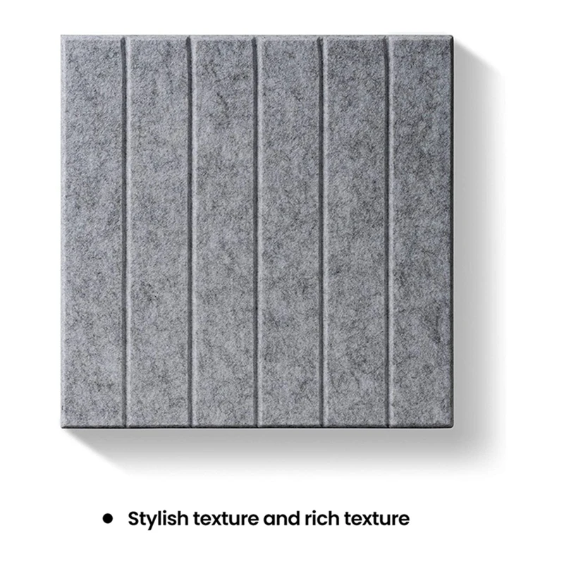 24 Pcs Sound-Absorbing Panels Sound Insulation Pads,Echo Bass Isolation,Used for Wall Decoration and Acoustic Treatment
24 Pcs Sound-Absorbing Panels Sound Insulation Pads,Echo Bass Isolation,Used for Wall Decoration and Acoustic Treatment
