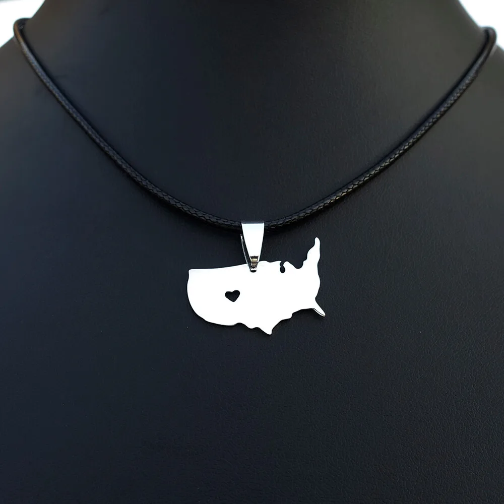 12 Pieces Pack Stainless Steel I Love USA Necklace The United States of America Map with Heart Pendant Jewelry For Women Men
12 Pieces Pack Stainless Steel I Love USA Necklace The United States of America Map with Heart Pendant Jewelry For Women Men