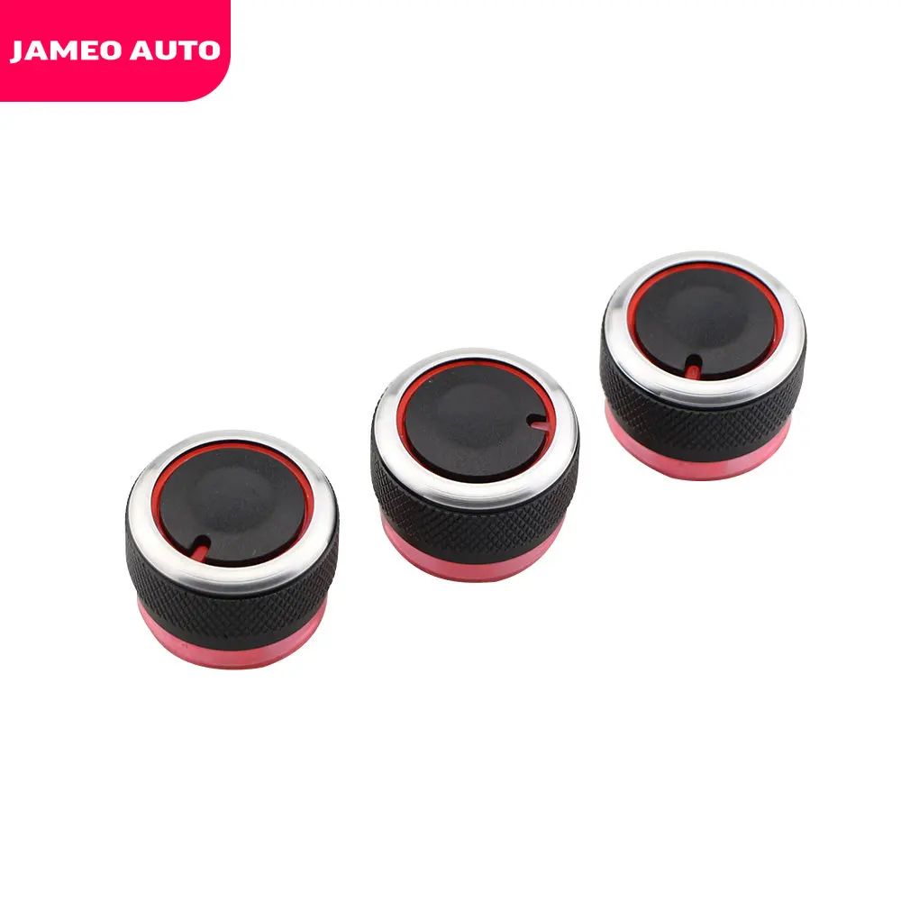 Jameo Auto 3 шт. A/C воздушные ручки для PEUGEOT 206 207 CITROEN C2 C 2 Переключатели нагревателя