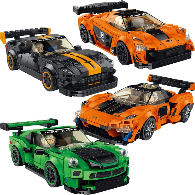 4 Styles Racing Simulation Car Models Building Bricks Boys DIY Vehicle Collection Toys Kids Birthday Gift
4 Styles Racing Simulation Car Models Building Bricks Boys DIY Vehicle Collection Toys Kids Birthday Gift