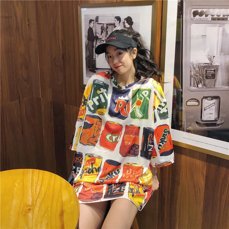 Women's T-shirts Tops Japanese Kawaii Ulzzang Casual College Lazy Print Retro T-shirt Female Korean Harajuku Clothes For Women
Women's T-shirts Tops Japanese Kawaii Ulzzang Casual College Lazy Print Retro T-shirt Female Korean Harajuku Clothes For Women