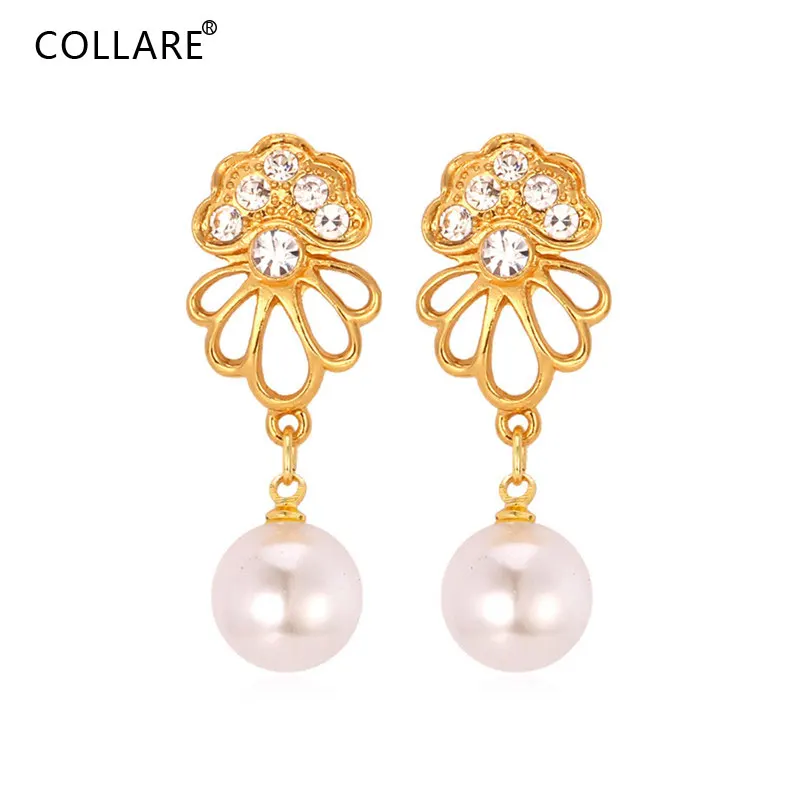 Collare Simulated Pearl Drop Earrings For Women Gift Gold Color Crystal Synthetic Pearl Dangle Earrings Fashion Jewelry E019
Collare Simulated Pearl Drop Earrings For Women Gift Gold Color Crystal Synthetic Pearl Dangle Earrings Fashion Jewelry E019