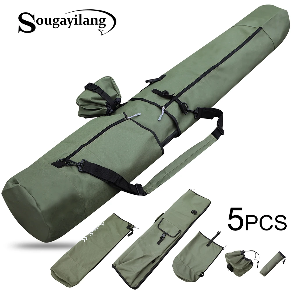 Сумка для рыбалки Sougayilang, портативная многофункциональная нейлоновая сумка 120 см, сумка для удочки, чехол, сумка для хранения рыболовных сна...
Сумка для рыбалки Sougayilang, портативная многофункциональная нейлоновая сумка 120 см, сумка для удочки, чехол, сумка для хранения рыболовных сна...