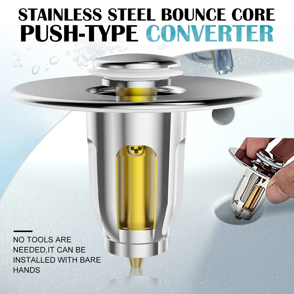 Floor Drain Universal Basin Pop-up Drain Filter Hair Catcher Bath Stopper Shower Sink Strainer Plug Kitchen Accessories
Floor Drain Universal Basin Pop-up Drain Filter Hair Catcher Bath Stopper Shower Sink Strainer Plug Kitchen Accessories