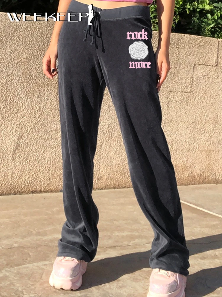 Weekeep/модные бархатные брюки с высокой талией, женские повседневные мешковатые прямые длинные брюки с принтом Харадзюку, спортивные штаны дл...
Weekeep/модные бархатные брюки с высокой талией, женские повседневные мешковатые прямые длинные брюки с принтом Харадзюку, спортивные штаны дл...