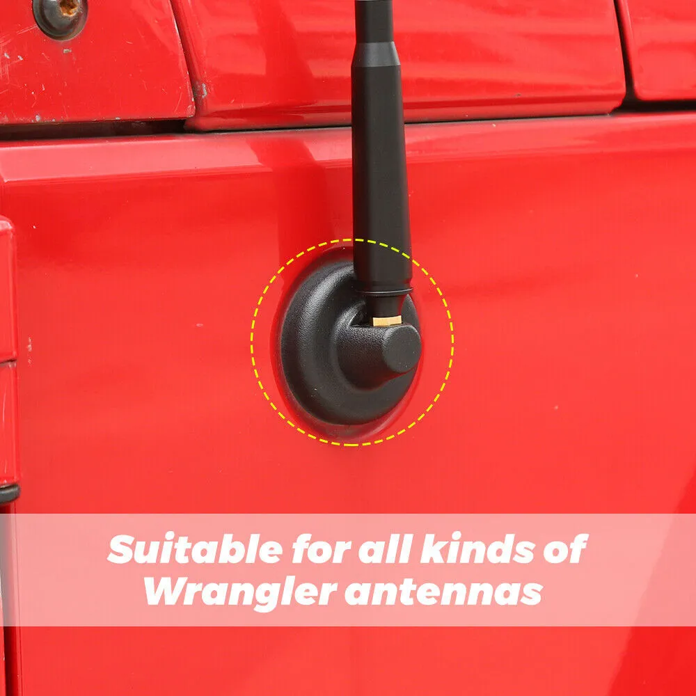 Radio Antenna Base Cover Trim Decor Aerials Decorative Base Car-styling For Jeep Wrangler JK JKU JL JT Replacement Accessories
Radio Antenna Base Cover Trim Decor Aerials Decorative Base Car-styling For Jeep Wrangler JK JKU JL JT Replacement Accessories