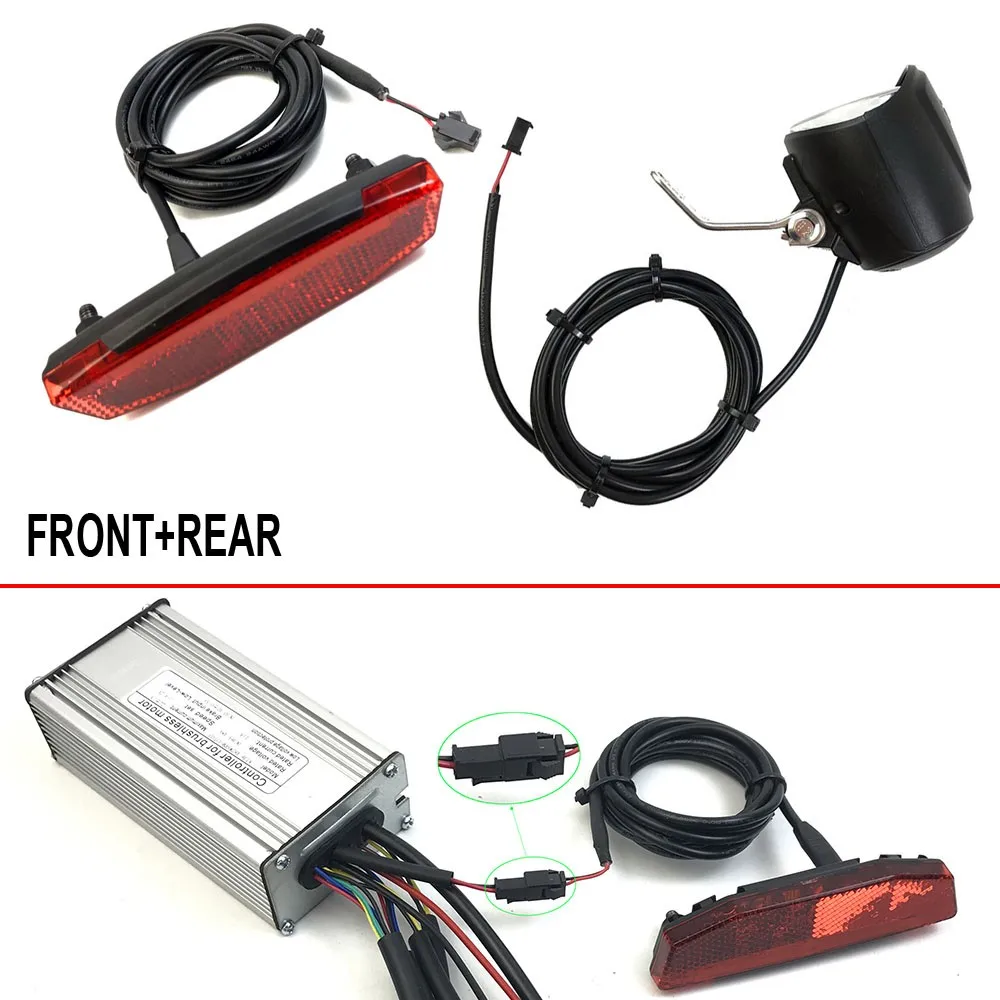 E-bike LED Headlight 12V-60VLED Ebike E-bike Front And Rear Headlight Headlight Taillight Waterproof Waterproof Connector
E-bike LED Headlight 12V-60VLED Ebike E-bike Front And Rear Headlight Headlight Taillight Waterproof Waterproof Connector