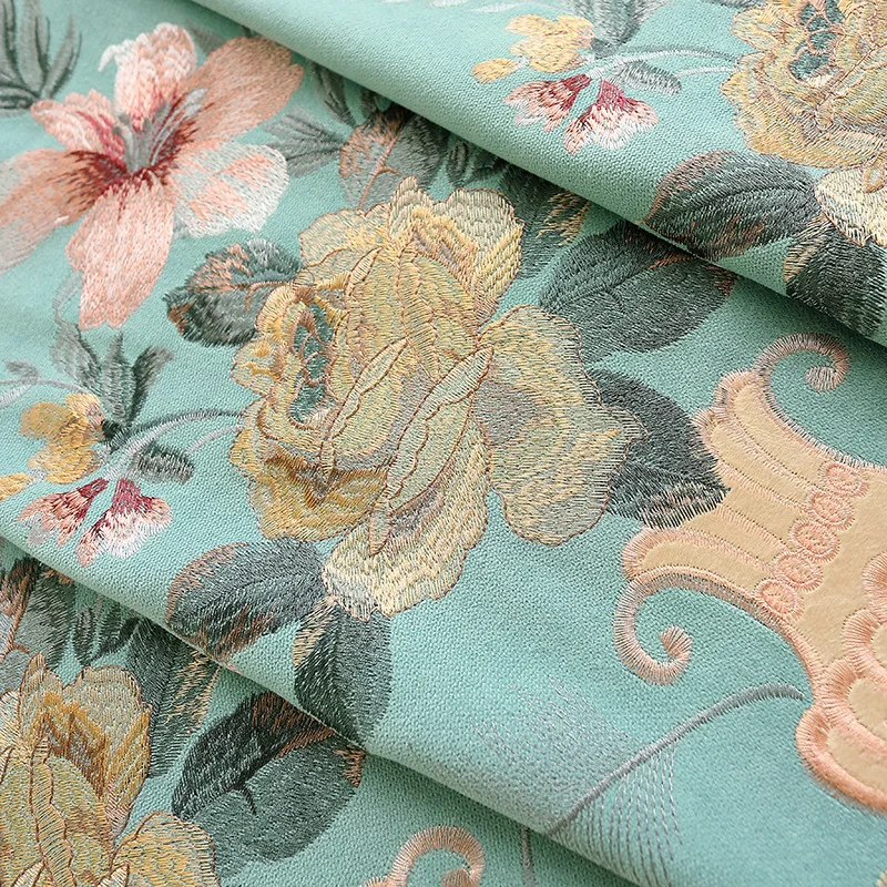 European-style Chenille Velvet Embroidered Suitable Curtains for Living Room Bedroom Curtains Blackout Treatment Home Decoration
European-style Chenille Velvet Embroidered Suitable Curtains for Living Room Bedroom Curtains Blackout Treatment Home Decoration