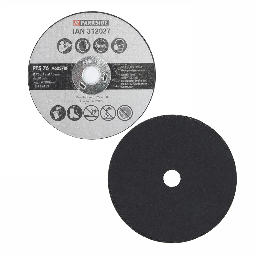 20 Pcs 3inch Durable Resin Cutting Disc Metal Off Wheel Blade Carpentry Tools For Angle Grinder | Инструменты