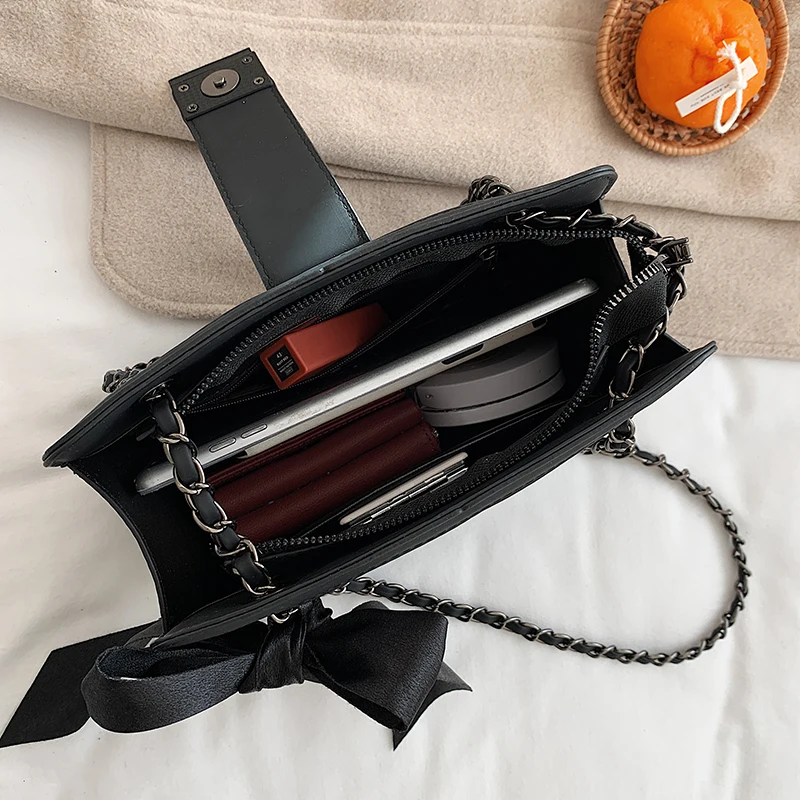 New Arrive Rhombic Pattern Square Bag with Chain Womens Shoulder Bag Luxury PU Leather Handbag Trend Female Bow Tote Bags Bulsos
New Arrive Rhombic Pattern Square Bag with Chain Womens Shoulder Bag Luxury PU Leather Handbag Trend Female Bow Tote Bags Bulsos