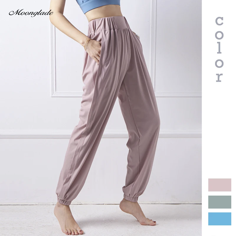 Moonglade Yoga Pants High Waist With Pocket Leggings Sport Women Fitness Workout Clothes Leisure Loose Sports Wear Gym Leggins
Moonglade Yoga Pants High Waist With Pocket Leggings Sport Women Fitness Workout Clothes Leisure Loose Sports Wear Gym Leggins