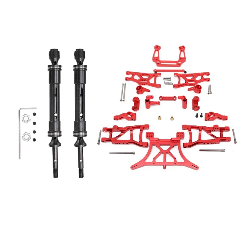 Rear Drive Shaft 115-139Mm, For Traxxas Slash 4X4 Rustler VXL & Chassis Arm C Seat Rear Stub Axle Parts Kit
Rear Drive Shaft 115-139Mm, For Traxxas Slash 4X4 Rustler VXL & Chassis Arm C Seat Rear Stub Axle Parts Kit