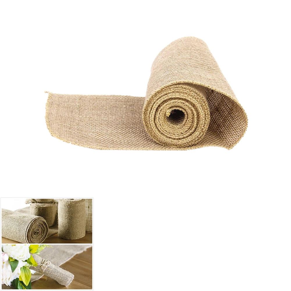 3M*15CM Natural Jute Burlap Ribbon Roll Retro Antique Wedding Decoration Christmas Gift Packaging Holiday Party Home Decoration
3M*15CM Natural Jute Burlap Ribbon Roll Retro Antique Wedding Decoration Christmas Gift Packaging Holiday Party Home Decoration
