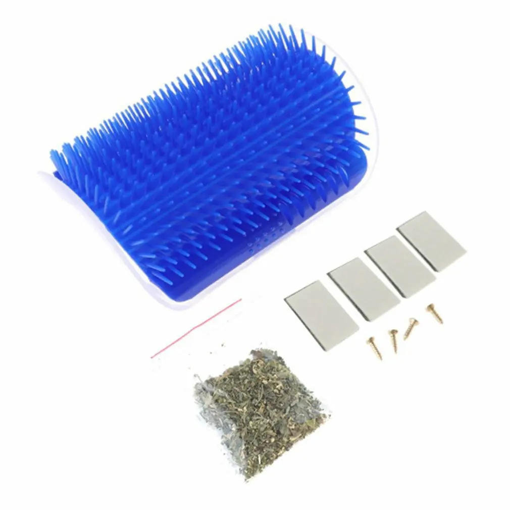 Pet Products For Cats Brush Corner Cat Massage Self Groomer Comb Brush With Catnip Cat rubs the face with a tickling comb
Pet Products For Cats Brush Corner Cat Massage Self Groomer Comb Brush With Catnip Cat rubs the face with a tickling comb