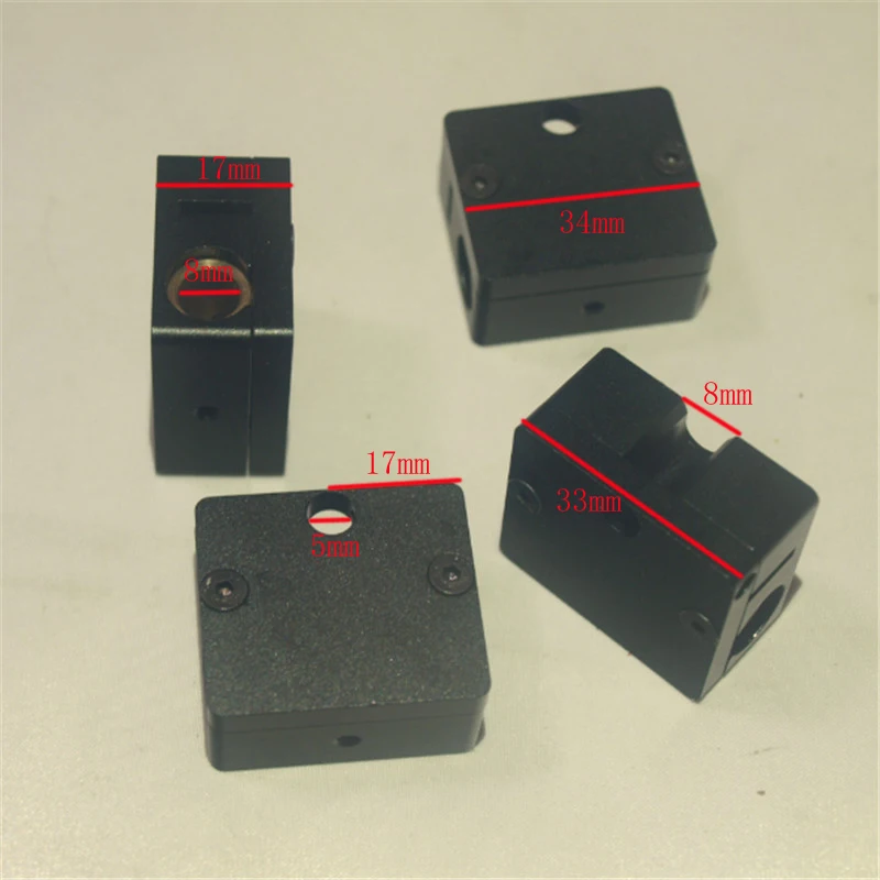 Um2 Timing Belt Slider for Ultimaker 2 Slider Upgraded Version Full Metal Graphite Copper Made of Aluminum Alloy 4pcs/set
Um2 Timing Belt Slider for Ultimaker 2 Slider Upgraded Version Full Metal Graphite Copper Made of Aluminum Alloy 4pcs/set