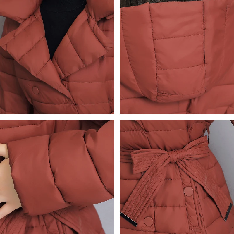 2019 Women's Down Jacket Winter Autumn Female Long Parka Large Size Plus Size Slim Coat With Turn Down Collar
2019 Women's Down Jacket Winter Autumn Female Long Parka Large Size Plus Size Slim Coat With Turn Down Collar