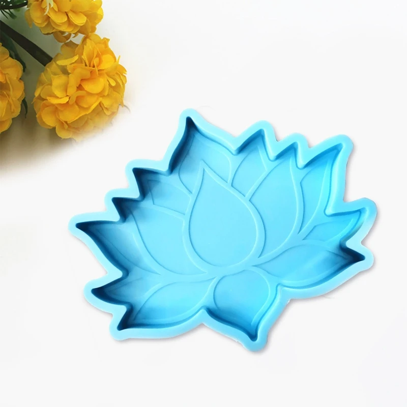 Lotus Flower Coaster Epoxy Resin Mold Mat Silicone Mould DIY Crafts Decorations Making Tools
Lotus Flower Coaster Epoxy Resin Mold Mat Silicone Mould DIY Crafts Decorations Making Tools