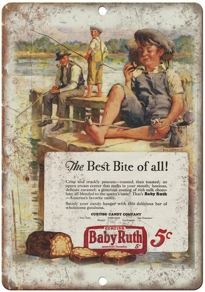 Curtiss малыш Рут конфеты бар жестяной знак Искусство стены декор, Винтаж алюминий Ретро металлический знак, железная живопись
Curtiss малыш Рут конфеты бар жестяной знак Искусство стены декор, Винтаж алюминий Ретро металлический знак, железная живопись
