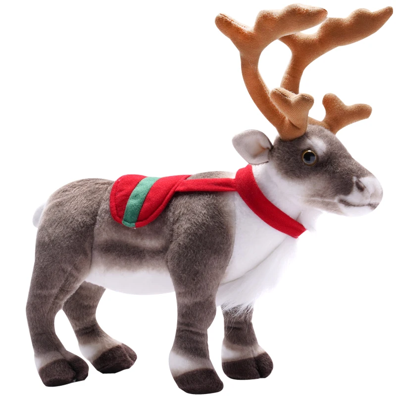 Simulation Reindeer Plush Toy Christmas Deer Doll Xmas Elk Toy Christmas Decorations Merry Christmas New Year Best Gift for Kids
Simulation Reindeer Plush Toy Christmas Deer Doll Xmas Elk Toy Christmas Decorations Merry Christmas New Year Best Gift for Kids