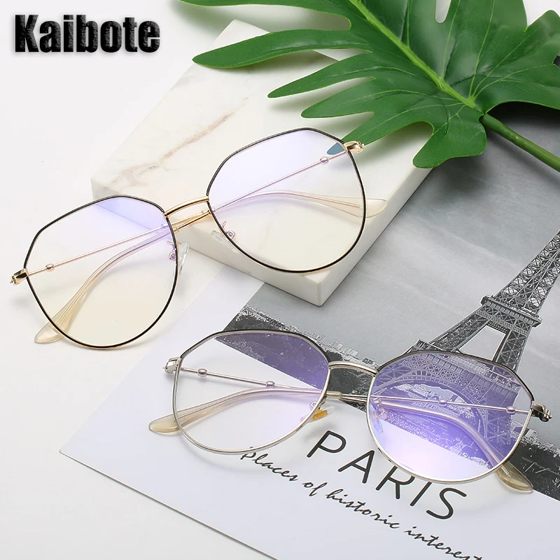 Очки унисекс Kaibote, в металлической оправе, в стиле ретро, с защитой от синего светильник, P-2208 
Очки унисекс Kaibote, в металлической оправе, в стиле ретро, с защитой от синего светильник, P-2208