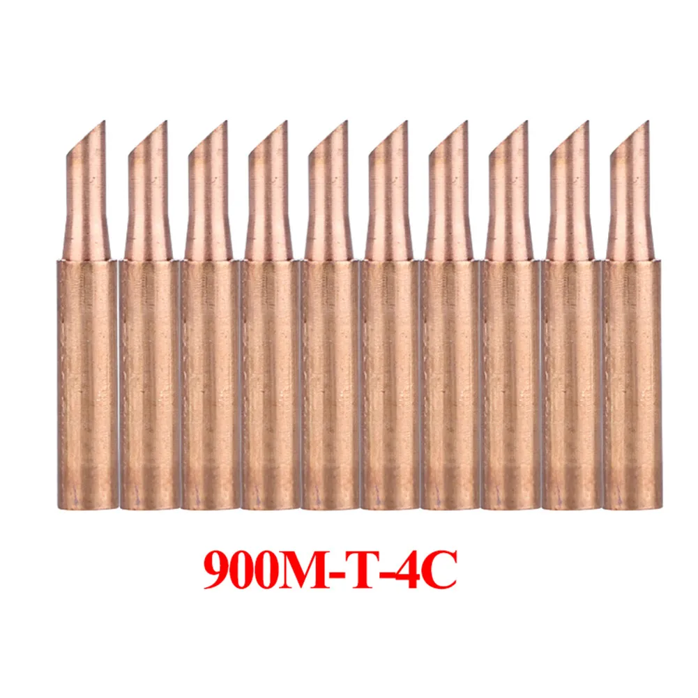 10Pcs Set 900M-T Soldering Tip Pure Copper Electric Iron Head Series Solder For Hakko Atten Aoyue Iron Station
10Pcs Set 900M-T Soldering Tip Pure Copper Electric Iron Head Series Solder For Hakko Atten Aoyue Iron Station