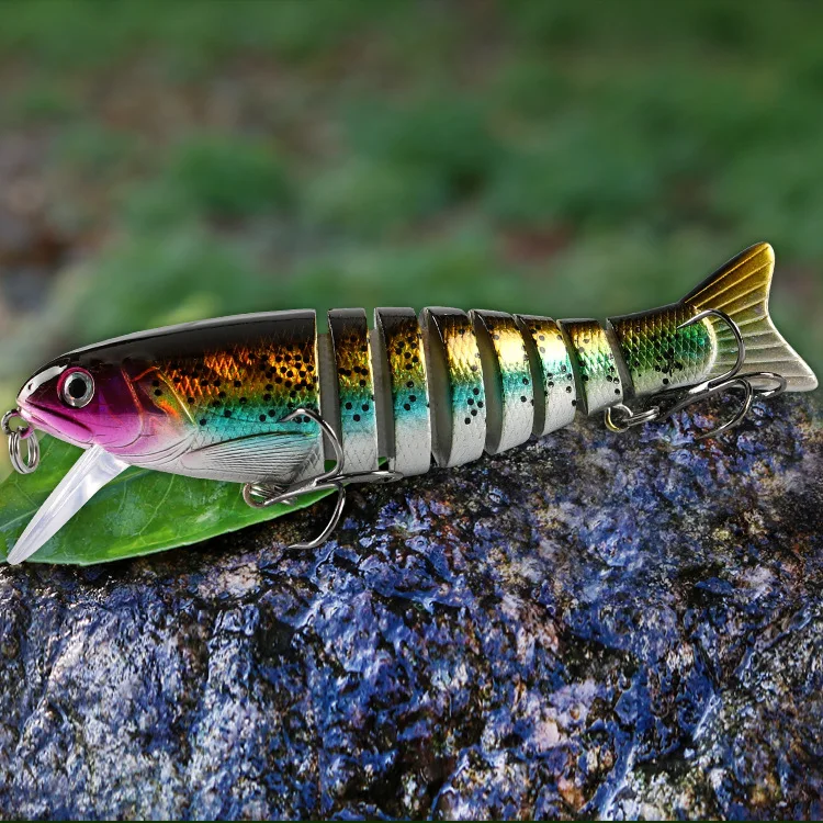 11CM Fishing Lures Multi-section Accessories UV Hot Stamping Plastic Hard Bait Lure for Tackle 2020 Goods Soft Carp Silicone Sea
11CM Fishing Lures Multi-section Accessories UV Hot Stamping Plastic Hard Bait Lure for Tackle 2020 Goods Soft Carp Silicone Sea